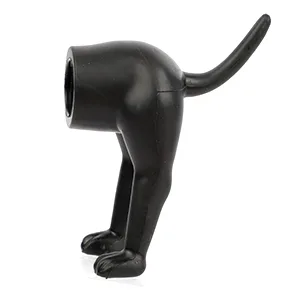 Pooping Dog Butt Toothpaste Topper Dog Poop Toothpaste Dispenser Funny Pooping Toothpaste Cap Creative Gift for Kids Adults Friends (Brown) - dog butt toothpaste topper