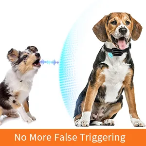MASBRILL Dog Bark Collar Anti Bark Collar Vibration Beep Humane Training for Small Medium Large Dog Stop Dog Barking Deterrent Device with 7 Adjustable Sensitivity Level No Bark Collar-Black - bark collar