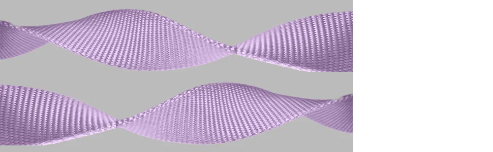 Mikivery Martingale Dog Collars Nylon Adjustable and Safety Choke Training Violet Comfortable Pet Collar for Medium and Large Dogs Violet M:35.5cm-53cm - VOILET 3