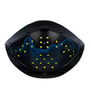 UV Led Nail Lamp 168W Nail Dryer UV Light for Shellac Manicure Gel with 4 Timers LCD Display USB Plug Nail Light DIY Tools for Beginners Home Salon Use - product information 2