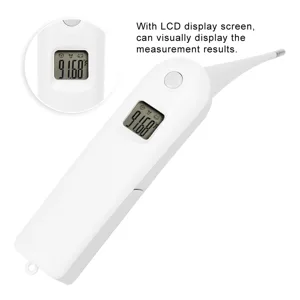 Electronic Pigs Cattle Sheep Thermometer Pet Dog Thermometer Anus Thermometer Fast Digital Veterinary Thermometer Temperature Tester for Livestock - 2114200010011-2