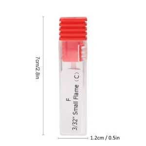 Ceramic Nail Drill Bits Professional Nail Drill Bits for Gel Nails Safety Cuticle Drill Bits for Nails Ceramic Grinding Head for Manicure Pedicure Nail Care(Fire Arrow F) - Professional Nail Drill Bits for Gel Nails