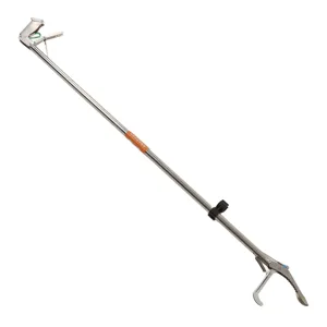 Zerodis Snake Tong Stainless Steel Long Foldable Self Lockable Reptile Catcher Portable Reptile Handling Tool - product information 2