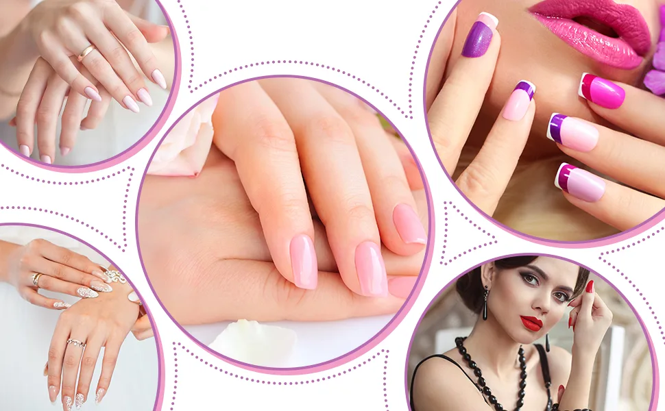 FRIUSATE 10 pieces White Nail Buffer Block with Nail Files Nail File Sanding Blocks Smoothing Shaping and Buffing for Natural Acrylic and Gel Nails - nail file and buffer