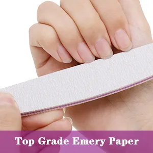 FRIUSATE 10 pieces White Nail Buffer Block with Nail Files Nail File Sanding Blocks Smoothing Shaping and Buffing for Natural Acrylic and Gel Nails - nail files block sanding buffer