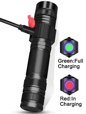 DARKBEAM UV Light Torch Ultraviolet Flashlight Rechargeable 365nm Wood's Lamp Black Light Blacklight Portable Mini Handheld LED Pet Urine Ringworm Detector Resin Curing Pocket-Sized - A300