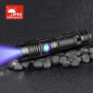 DARKBEAM UV Light Torch Ultraviolet Flashlight Rechargeable 365nm Wood's Lamp Black Light Blacklight Portable Mini Handheld LED Pet Urine Ringworm Detector Resin Curing Pocket-Sized - A300