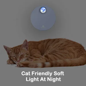 Sumbee Cat Litter Deodorizer Smart Pet Odor Eliminator Machine Rechargeable Smell Remover Unscented Dust-Free Versatile Function to Purify Odors from Pet House Toilet Wardrobe USB Powered Blue - product information 9