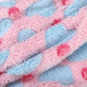 Aoliandatong Small Pet Cage Hammock Bunkbed Sugar Glider Hammock Guinea Pig Cage Accessories Bedding Warm Hammock for Parrot ferret Squirrel Hamster Rat Playing Sleeping(S Pink) - Small Pet Cage Hammock