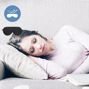 Alaska Bear Natural Silk Sleep Mask Blindfold Super Smooth Eye Mask (Pink) - product information 4
