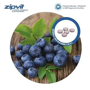 Bilberry Extract 2000mg with Added Vitamin B2 120 Vegan Tablets. Supports Normal Vision. Vegetarian Society Approved. UK Supplier - product information 2
