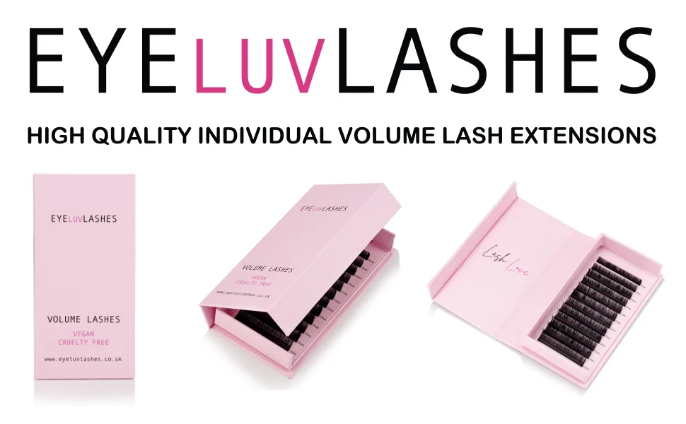Volume Lash Trays Silk Eyelash Extensions Individual Eyelashes Soft Lightweight Lashes Semi Permanent Eyelashes Eyeluvlashes (C Curl 0.03 14mm Length) C Curl 0.03 14mm Length - Eyeluvlashes Individual Volume Lash Trays