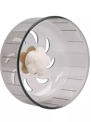 Nicoone Hamster Running Wheel 5.1 Inch Hamster Running Spinner Washable Exercise Wheel for Small Hamster Baby Rat Gerbils Dwarf Hamster - Hamster Running Wheel