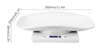 Electronic Kitchen Scale 10kg/1g Digital Small Pet Weight Scale Household Measure Tool for Cats Dogs Parrots - SIZE