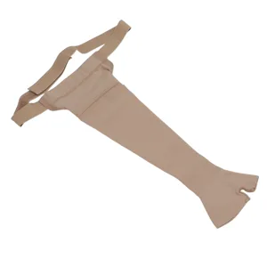 Mastectomy Compression Arm Sleeve Breathable Lymphedema Compression Arm Sleeve Elastic Hook and Loop Polyurethane for Swelling Support L-Right Hand - 1411210552516-2