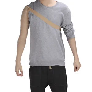 Mastectomy Compression Arm Sleeve Breathable Lymphedema Compression Arm Sleeve Elastic Hook and Loop Polyurethane for Swelling Support L-Right Hand - 1411210552516-2