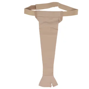 Mastectomy Compression Arm Sleeve Breathable Lymphedema Compression Arm Sleeve Elastic Hook and Loop Polyurethane for Swelling Support L-Right Hand - product information 2