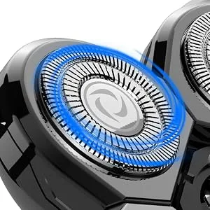 Head Shaver Replacement Heads Electribrite Replacement Head Bald Shaver Replacement Head Replacement Shaver Head Shaver Heads Replacement Black (6 Black Head) - head shaver