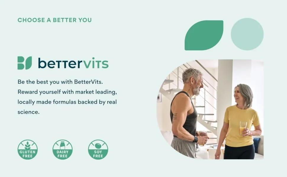 Bettervits Probiotic Complex | 30B CFU | Gut Health | Digestion | Bloating | IBS | with Prebiotic - Bettervits