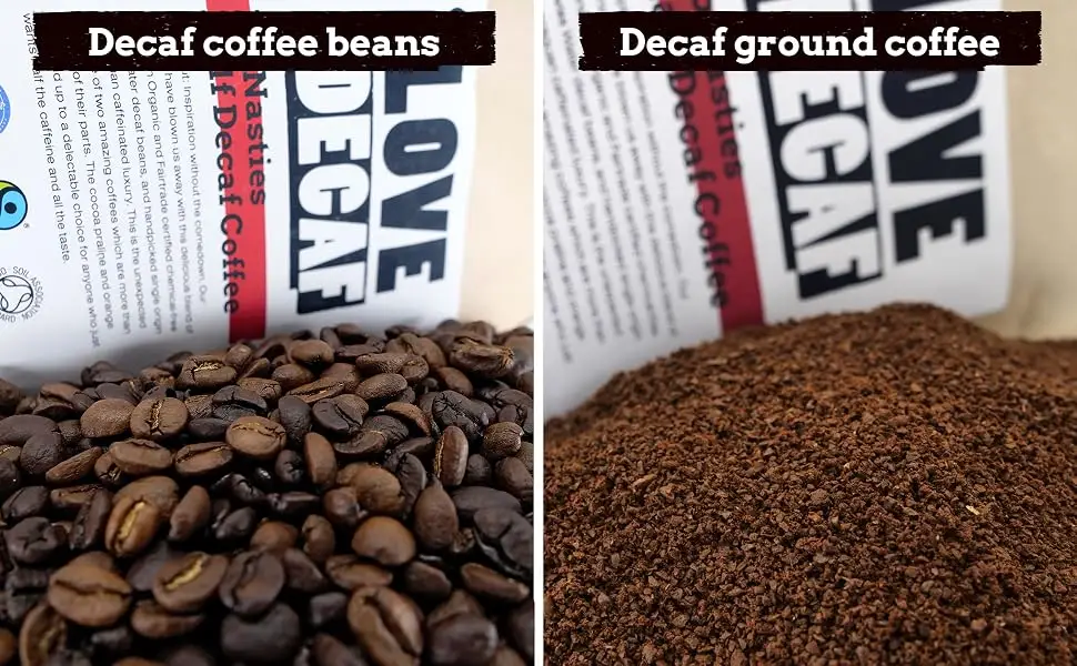 Low Caffeine No Nasties Swiss Water Half Decaf Coffee Beans 1kg - Decaf Coffee