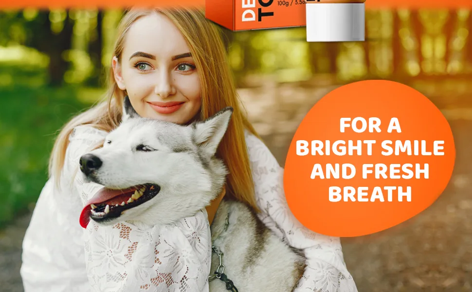 Dog Toothpaste | Natural Toothpaste for Dogs | Remove Plaque Fight Decay & Bad Dog Breath | 100g Mint Pet Toothpaste for Dental Care - dog toothpaste for puppies and dogs clean teeth dogs remove plaque and tartar