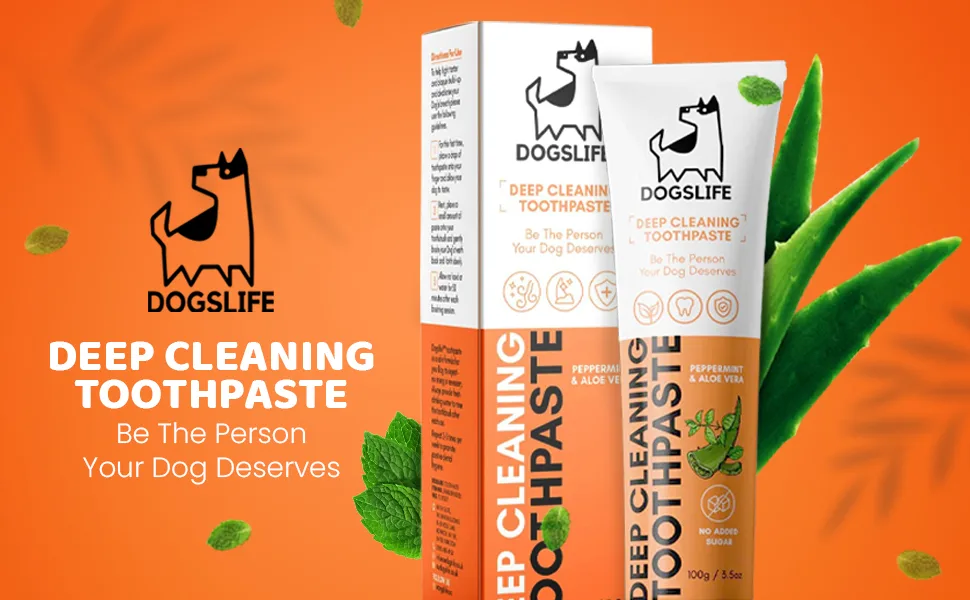 Dog Toothpaste | Natural Toothpaste for Dogs | Remove Plaque Fight Decay & Bad Dog Breath | 100g Mint Pet Toothpaste for Dental Care - dogs toothpaste tooth paste for dogs toothpaste for dog clean dogs teeth dog dental care oral gel
