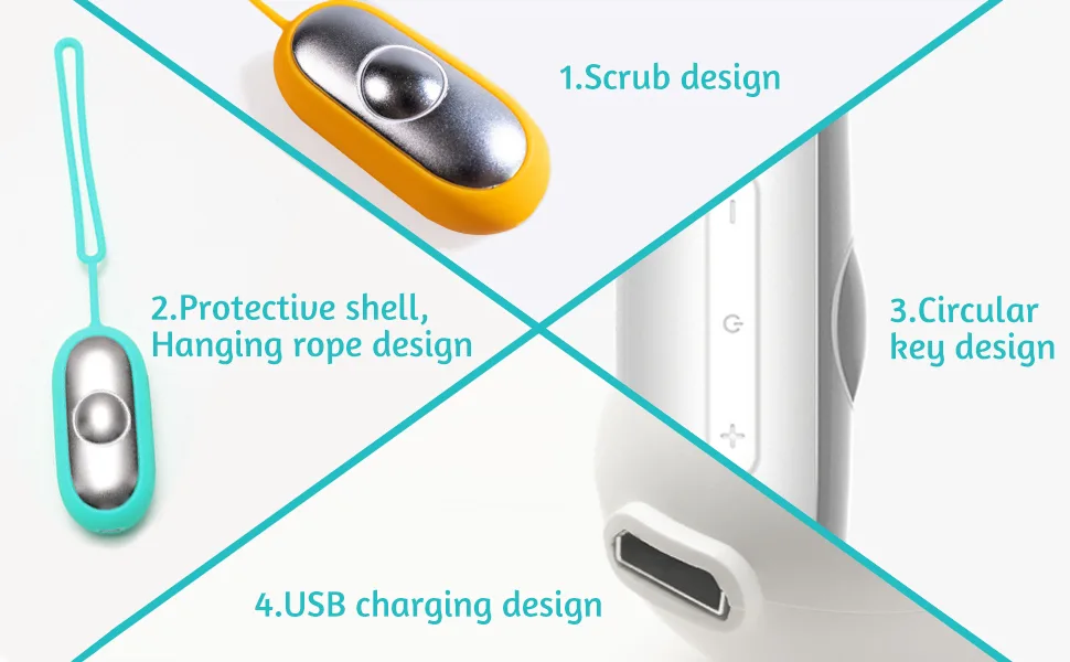 Sleep Aid Device USB Charging Microcurrent Holding Sleep Instrument Anxiety Pressure Relief Sleep Aids for Adults for Patients with Insomnia and Anxiety (Silver) - Sleep Aid Device