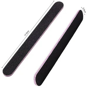 VONKMATT Professional Nail Files 12PCS Double Sided Emery Board-Nail Buffer Files for Home 100/180 Grit - emery board nail file manicure tool emery board nail file manicure nail file nail buffing