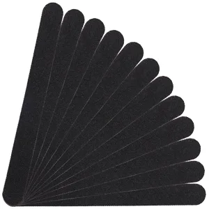 VONKMATT Professional Nail Files 12PCS Double Sided Emery Board-Nail Buffer Files for Home 100/180 Grit - nail file set manicure file emery board nail file manicure tool emery board nail file