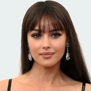 Flat Bangs Clip in Bangs Real Human Hair Bangs Hair Extensions Fringe Hair with Temples Light Brown Color Air Bangs Light Brown - product information 2