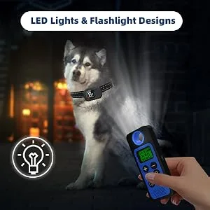 Dog Training Anti Bark Collar with Remote Vibration Beep Voice Call & Static Mode USB Rechargeable IP67 Waterproof Up 3300FT Range Harmless Auto Stop Barking Dog Device for Small Medium Large Dogs - product information 8