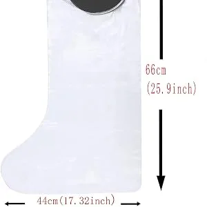 Adult Half Leg Protector Waterproof Plaster Protector and Bandage Protector Used for Shower/Swimming - Waterproof Protection for Platre