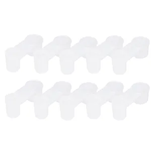 10PCS Bird Water Drinker Cup Plastic Soda Pop Water Bottle Bird Drinker Feeder Cup Chicken Pigeons Feeder Trough Feeding Accessories - product information 4