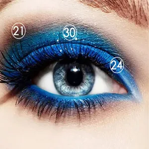 35 Color Studio Eye Shadow Palette Makeup Palette Perfectly combinable color shades Matt Luminous and shimmering textures For seductive eyes # 02 - matte eyeshadow