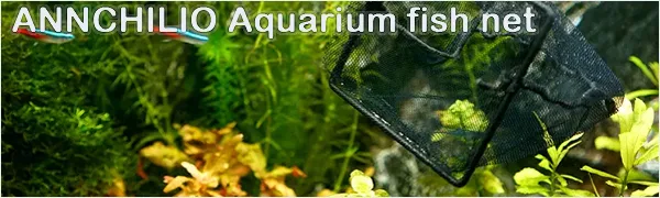 Fish Net with Telescopic Handle Small Pond Net Stainless Fishing Net Aquarium for Cleaning Catching Tiny Fish and Shrimp Black square net - product information 1
