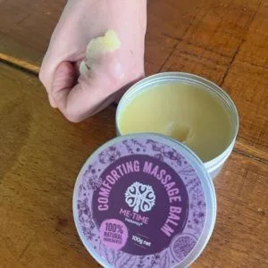 Me Time Relaxing Massage & Reflexology Balm -Lavender Bergamot & Geranium(100g) - Comforting Massage balm to ease joint pain
