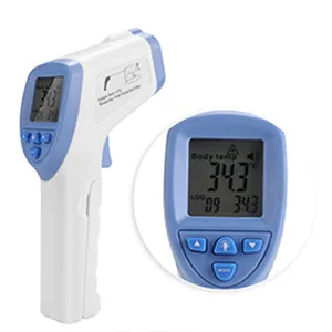 Pet Thermometer High Precision Veterinary Infrared Thermometer Blue Non-Contact Digital Thermometer for Pig Sheep Horse Dog - Pet Thermometer