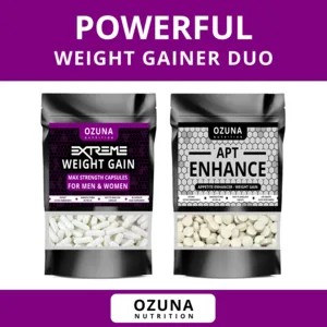 Extreme Weight Gain Anabolic & APT Appetite Enhancer Stimulant Bundle Strongest Available Quick Weight & Muscle Growth Pills Made in The UK - bundle info