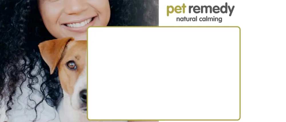 Pet Remedy Natural De-Stress and Calming Refillable Mini Spray 15 ml - background