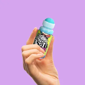 VR Angel 3 x Blue Raspberry Brain Licker Retro Slushy Sweets Liquid Candy Roller Bottle - Each Bottle 60ml - blue brain licker