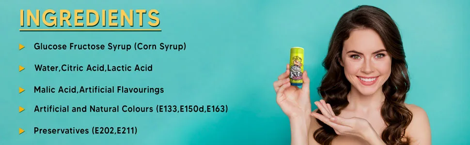 VR Angel 3 x Blue Raspberry Brain Licker Retro Slushy Sweets Liquid Candy Roller Bottle - Each Bottle 60ml - blue brain licker