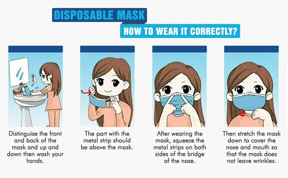 1Above 50pk- Disposable 3-Layer Protective Face Masks High Filterability Sutaible For Sensitive Skin - 1Above 50pk- Disposable 3-Layer Protective Face Masks