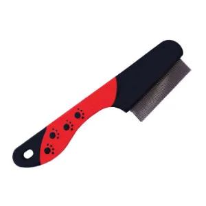 Masterclip | Flea Comb - Flea Removal Grooming Comb for Cats Dogs Rabbits. Effective against Fleas Nits Biting Pests Ticks Flea Dirt Ectoparasites - FLEA