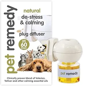 Pet Remedy Refills for Plug Diffuser (2 x 40ml Refills) - Pet Remedy Plug Diffuser