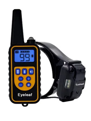 Eyeleaf Dog Training Collar for 2 dogs Vibrating Dog Collar with Remote Control Strong Vibration/Beep Mode Rechargeable Waterproof Dog Barking Collar for Home Dog Training Device - 300.400
