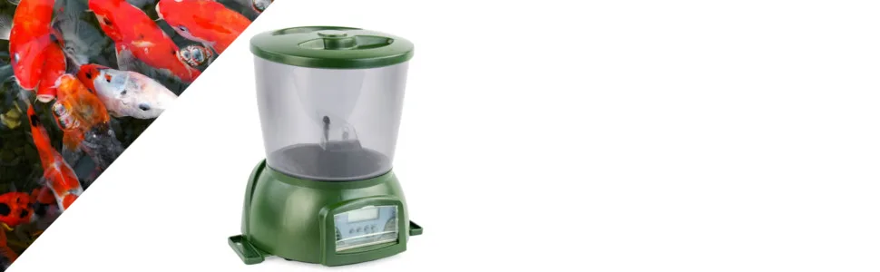Pisces Automatic Pond Fish Feeder - Pisces Pond Feeder