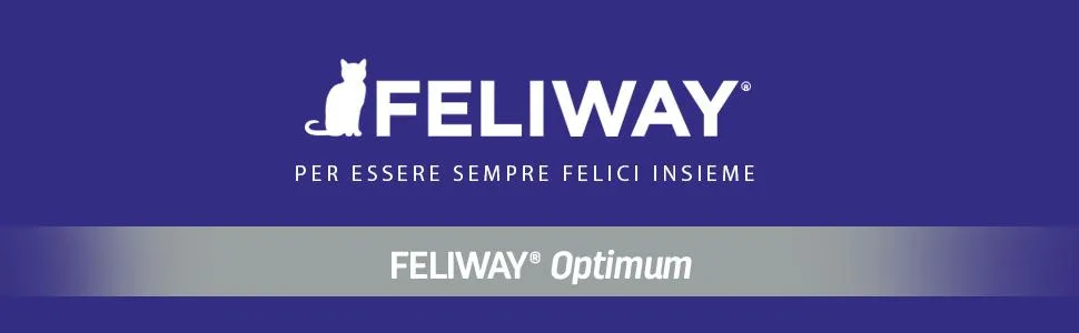 FELIWAY Optimum - New Generation Stress Relief for Cats - Diffuser + Refill 48ml - FELIWAY OPTIMUM