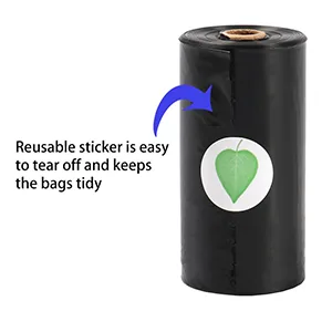 Nestling Biodegradable Thicker Dog Poop Bags with Dispenser 300 Dog Waste Bags Thick Strong Made from Corn Starch Plants Based (Black) - product information 6