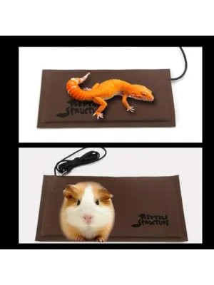 Balacoo USB Reptile Under Tank Heating Pad Heating Pad Warmer Heater Mat for Turtle Lizard (Coffee) - product information 2