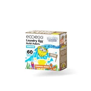 SpongeBob SquarePants x ecoegg Laundry Egg Refill Pellets | Helps Soften Clothes | Universal | No chlorine bleaches phosphates or parabens | 60 Washes - product information 5